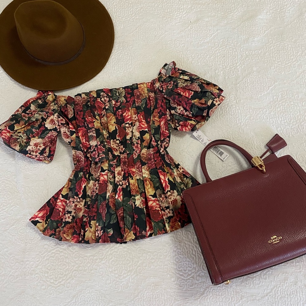 🛑 Antonio Melani Kayla flower shirt